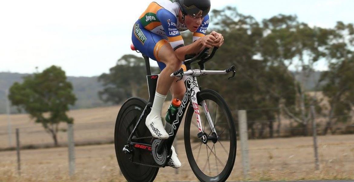 MORGAN BLITZES TIME TRIAL TO WIN OCEANIA TITLE hero image