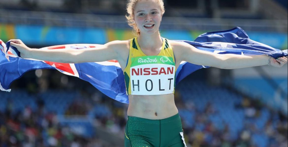 Holt wins silver in Rio hero image