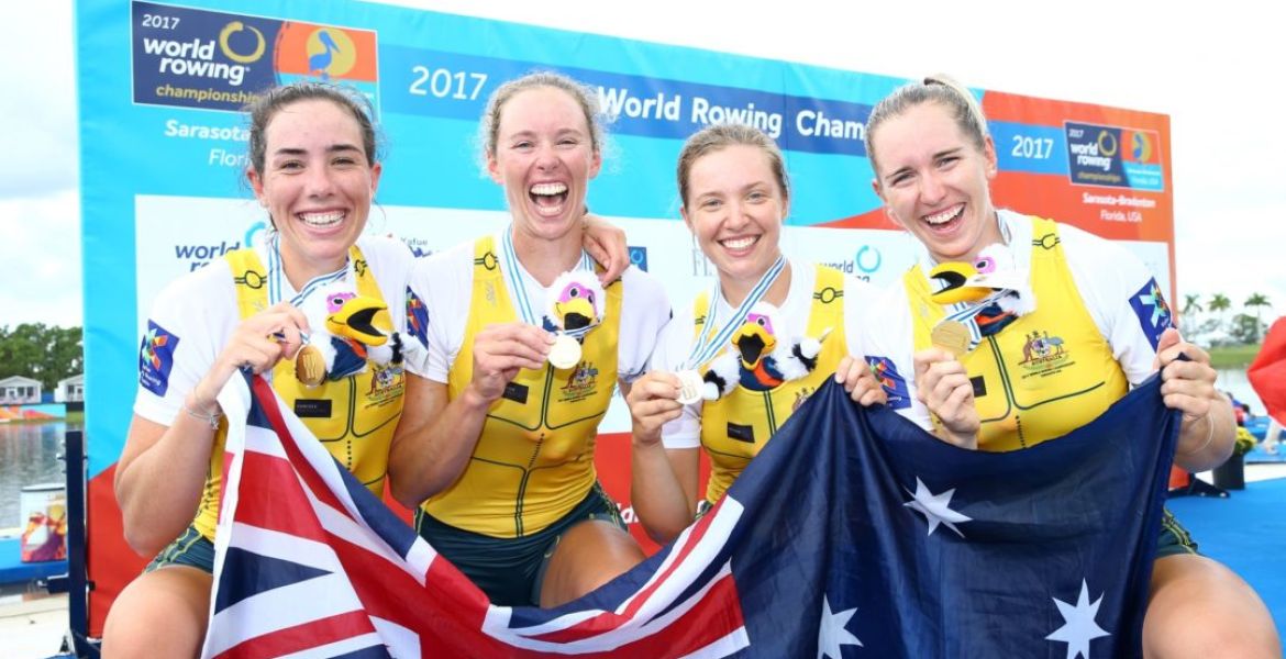 Women's Four crowned champions hero image