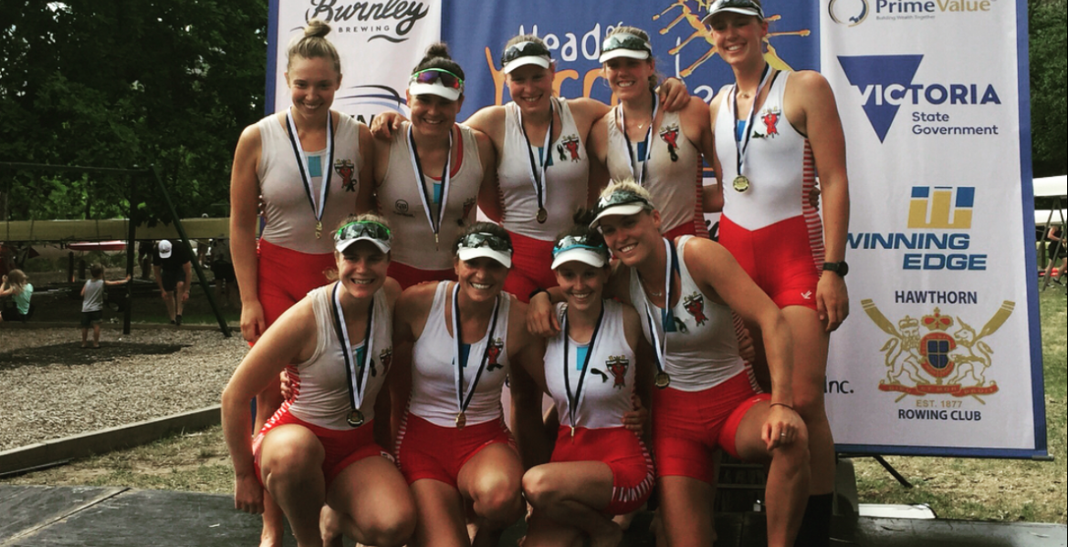 Rowers find gold on Yarra hero image