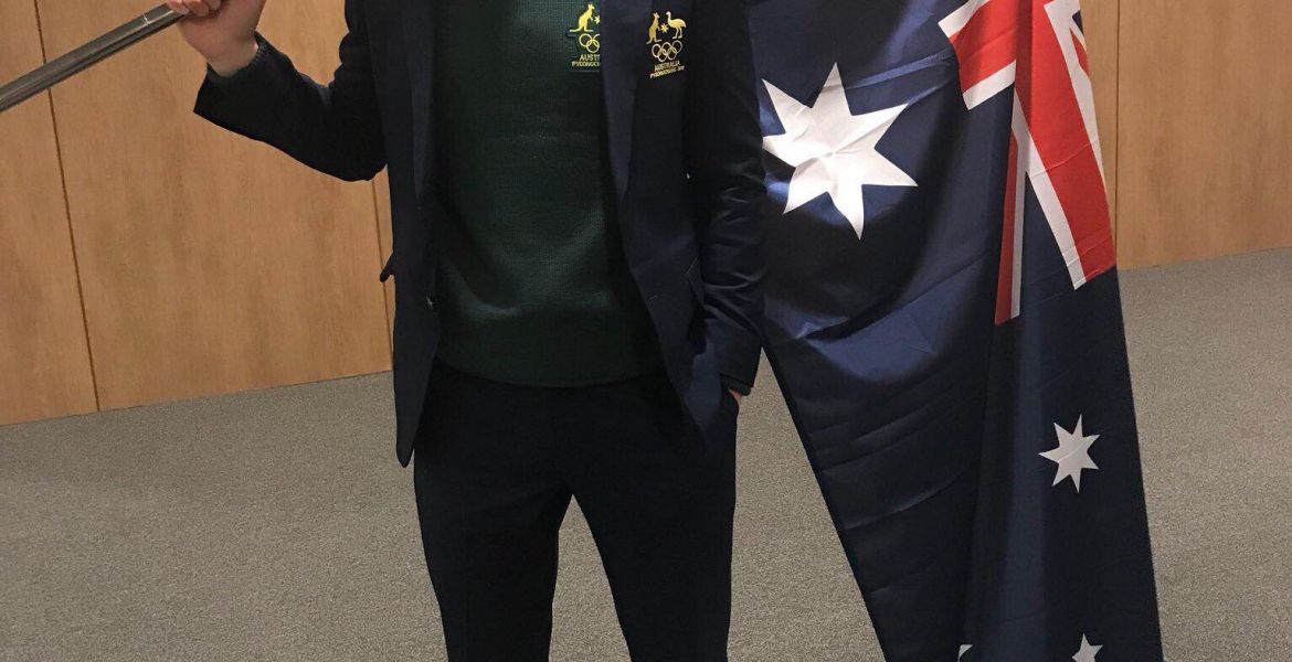 Scotty James named Australia's flag bearer hero image