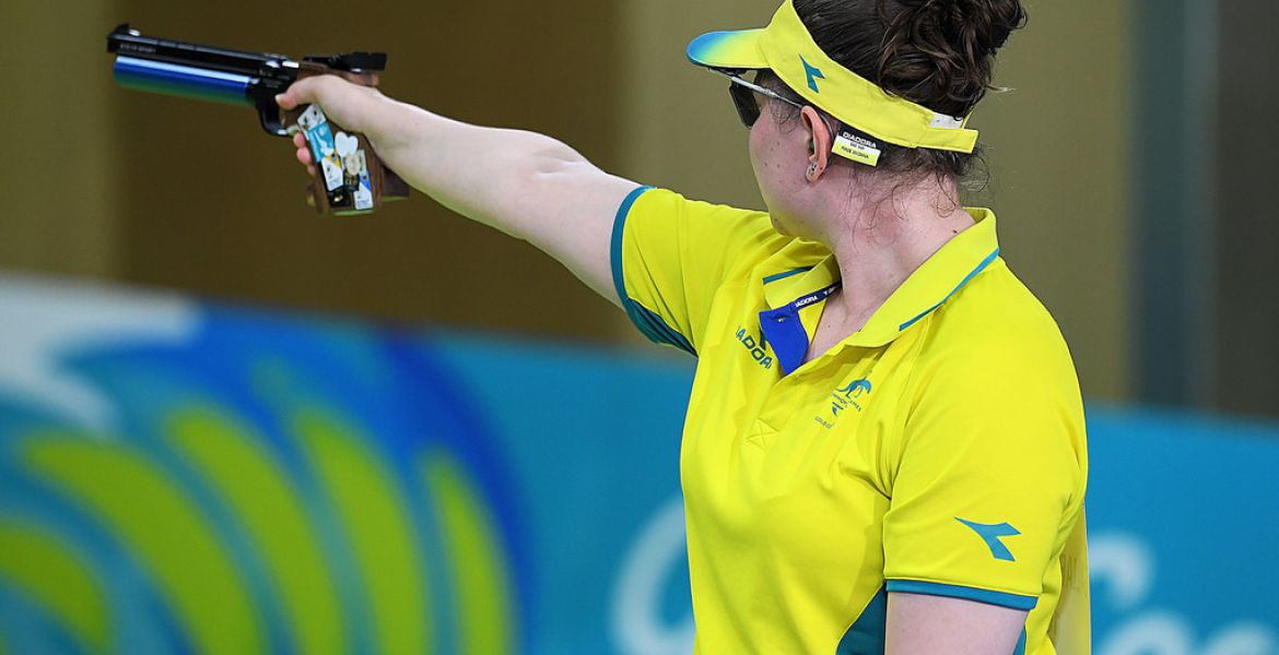 Galiabovitch secures Australia’s first shooting medal hero image