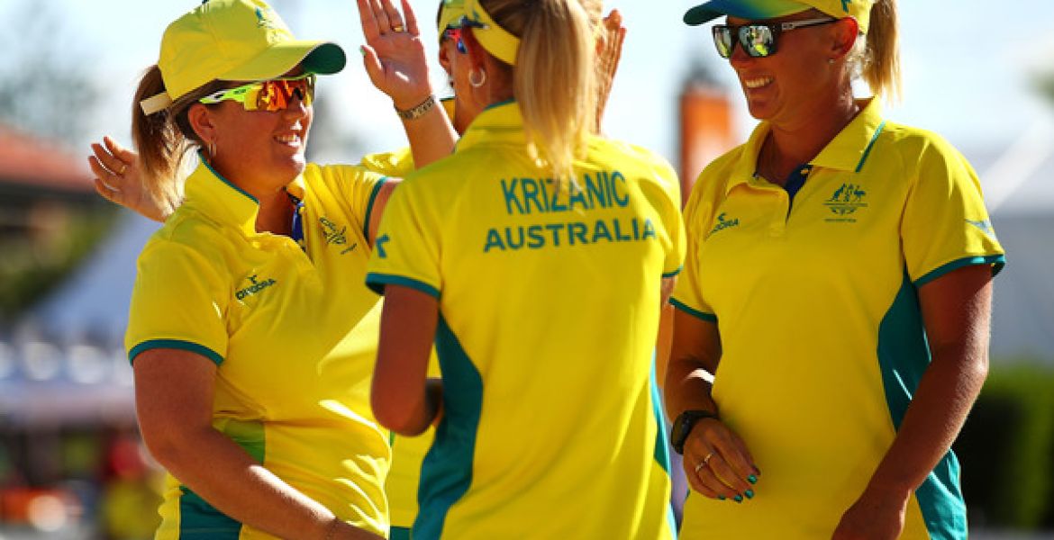 Three VIS bowlers named Jackaroos hero image