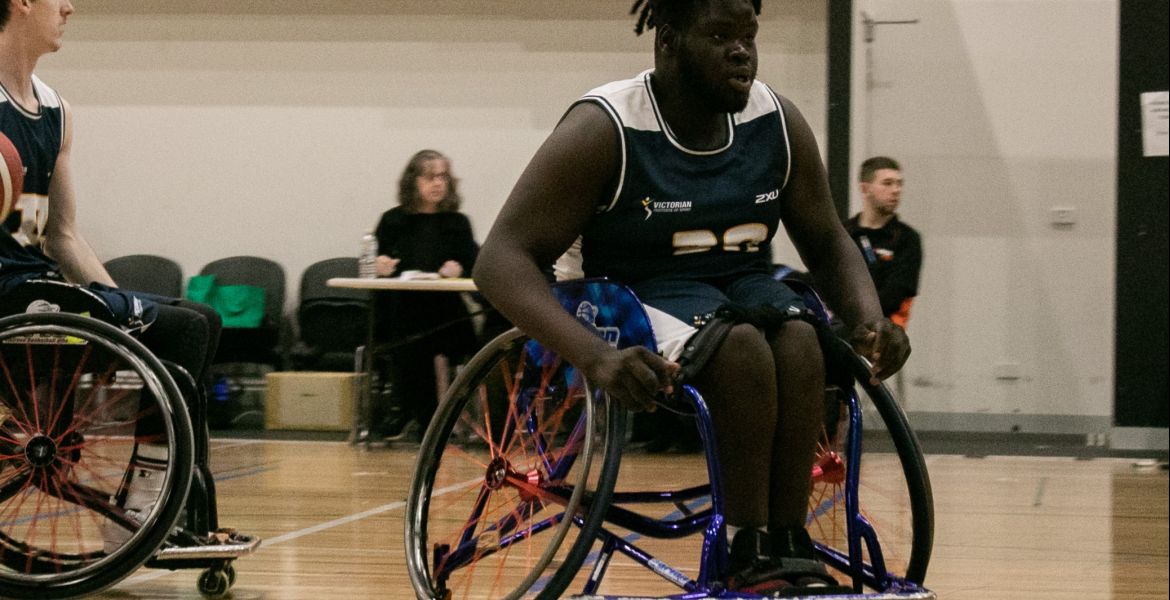 Wheelchair Basketballer, Chithic Machar, on Resilience, Ambition and Teamwork hero image