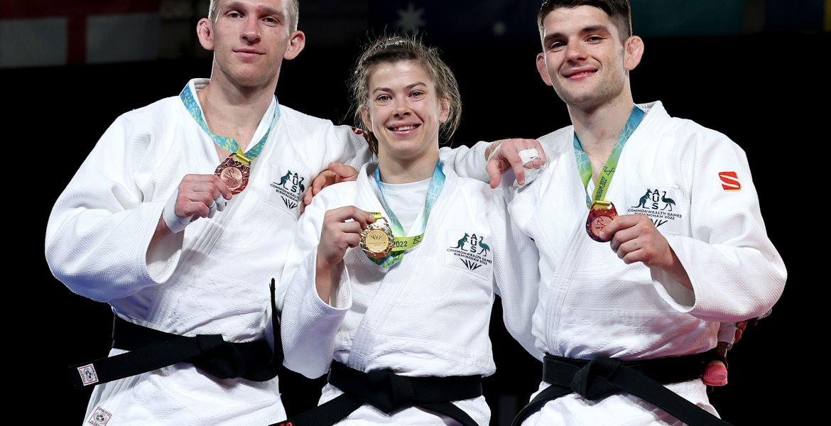 Judo gold for Easton, Bronze for Katz brothers hero image