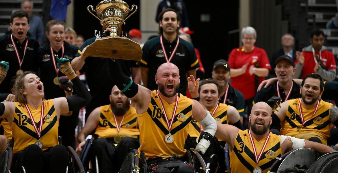 Australian Steelers are World Wheelchair Rugby Champions hero image