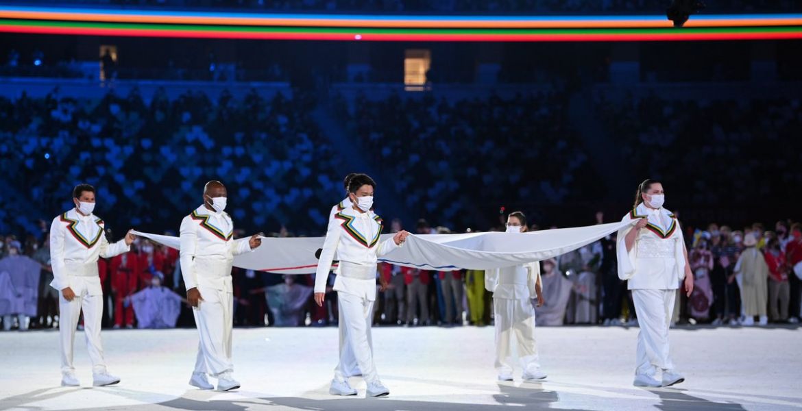 Galiabovitch handed rare honour at opening ceremony for Tokyo Olympics hero image