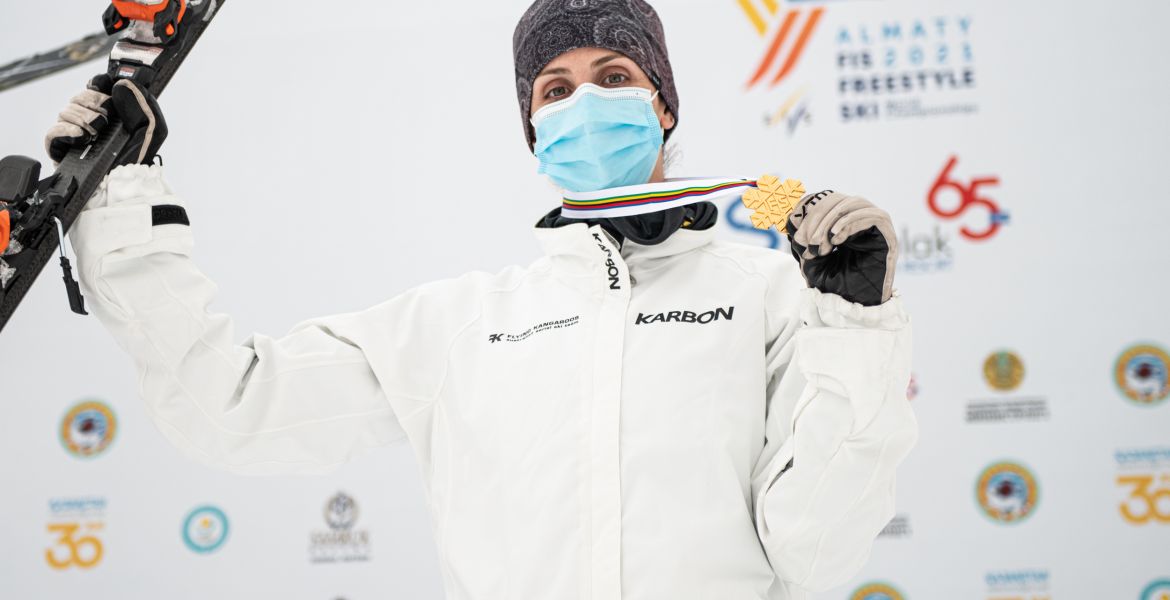 Laura Peel is Australia’s first aerial skiing double World Champion hero image