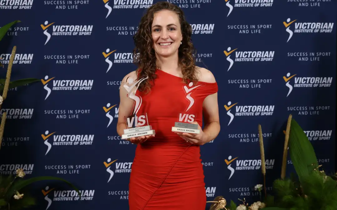 Grace Brown caps off a dream year with VIS Award of Excellence