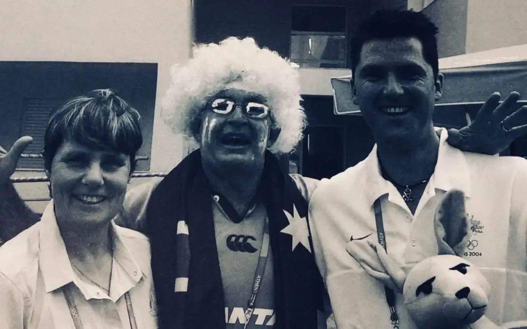 Behind every athlete at Athens, there’s a support team