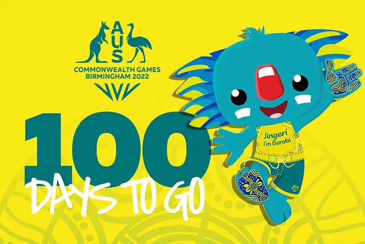 CGA Celebrates 100 Days To Go To Birmingham 2022 Commonwealth Games
