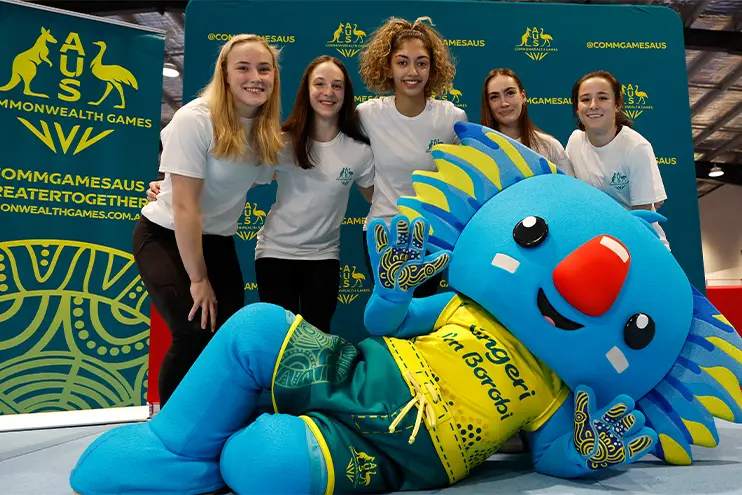 Reinvigorated Gymnastics team leaps and bounds its way to Birmingham