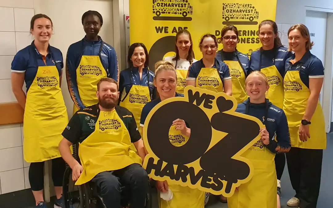 VIS athletes and staff cook for a cause