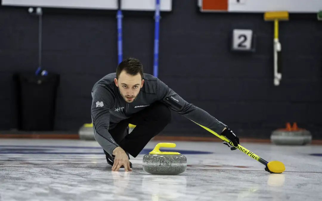 Powered by VIS scientists, curler Dean Hewitt is putting his stamp on the World Championships