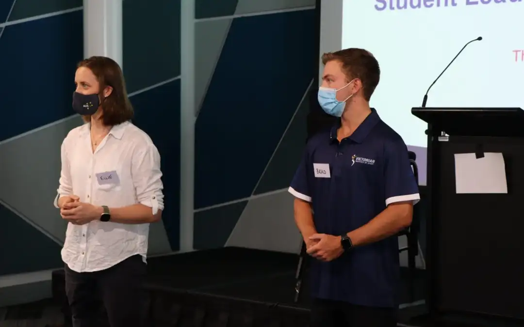 Marais co-facilitating new student leadership program