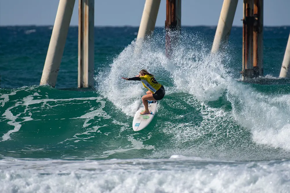 India Robinson wins Open Shortboard title