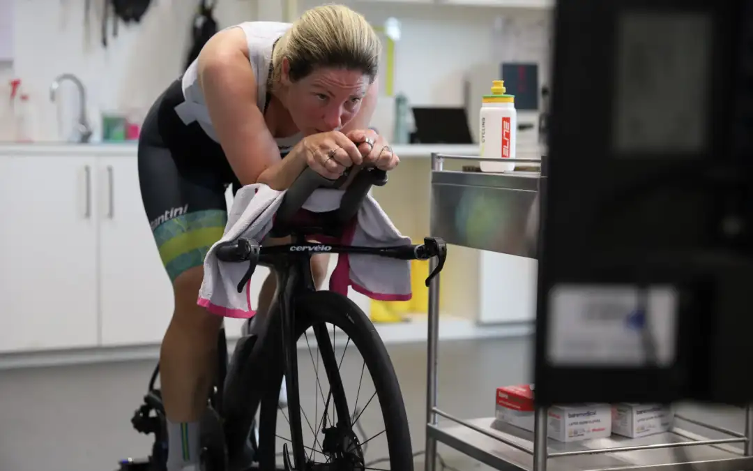 Simulating Paris with world champion cyclist, Emily Petricola