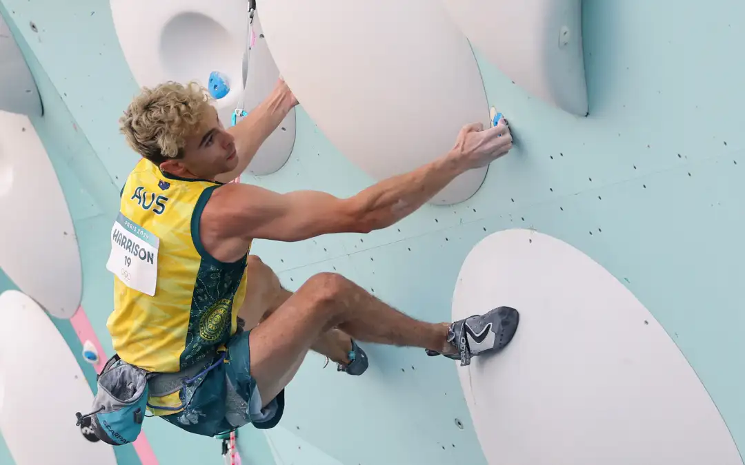 Love is love, and sport climber Campbell Harrison is not ashamed to show it