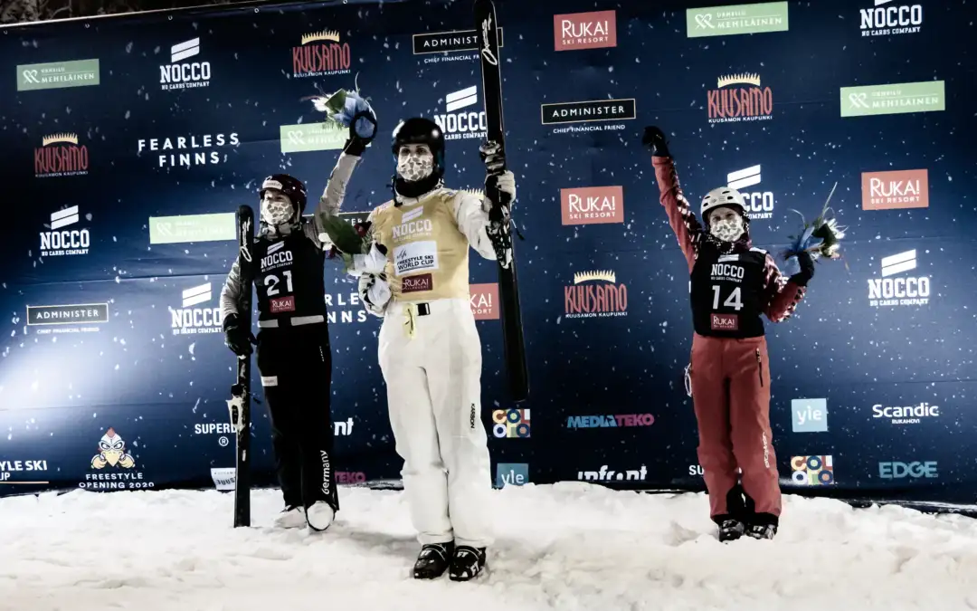 Laura Peel wins aerial skiing gold at opening World Cup