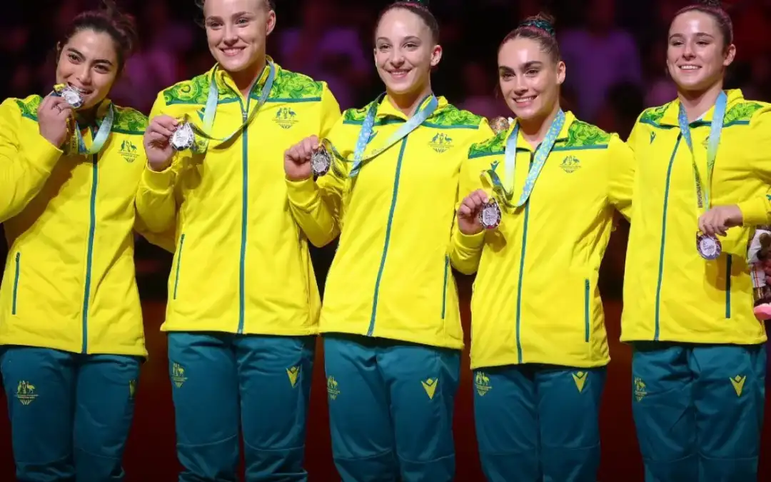 Australian Women’s Artistic Team claim silver