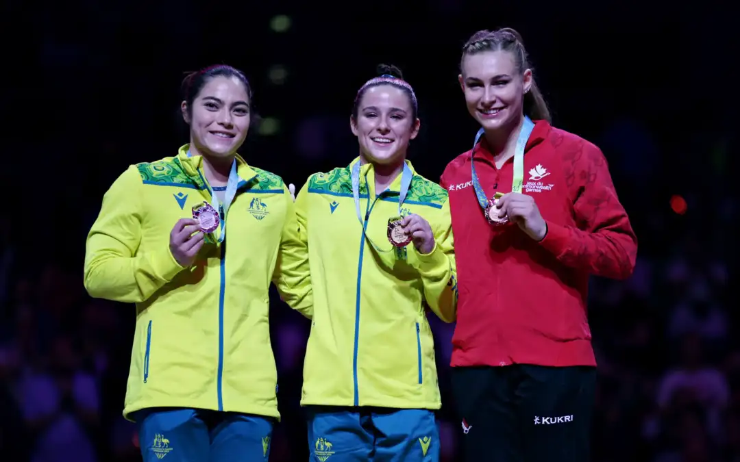McDonald gold among five Aussie gym medals
