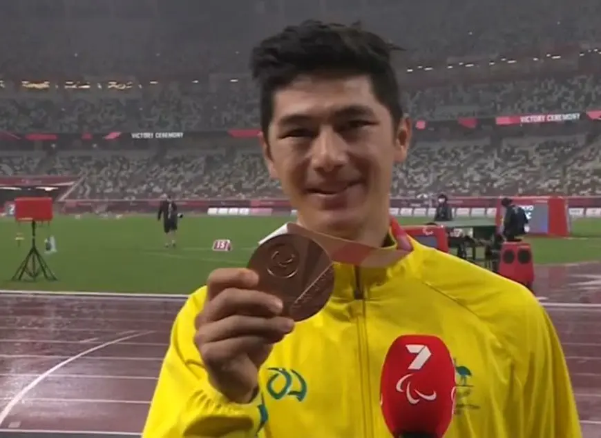 “Daddy was just representing Australia”