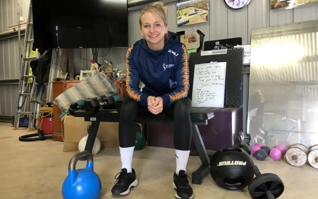 VIS staff go above and beyond to equip athletes to train from home