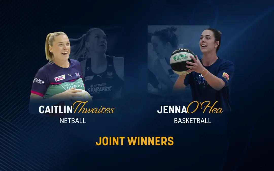 O’Hea and Thwaites named joint winners of the Sarah Tait Spirit Award