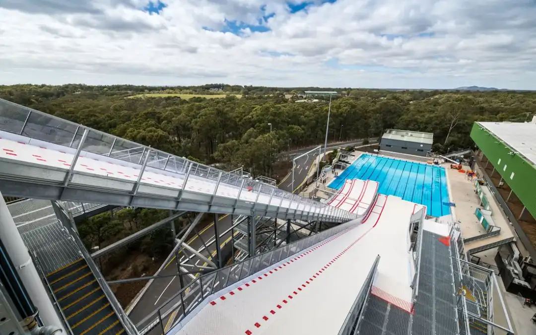 World Class Olympic Winter Training Centre Sees Athletes Take Flight in Brisbane