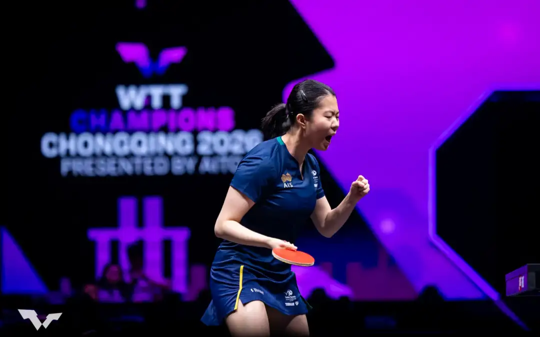VIS Table Tennis stars power Australian breakthrough at WTT Champions Chongqing