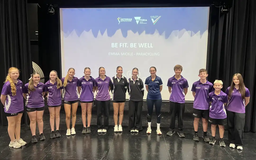 Three years of Para athlete guest speakers at Hazel Glen College