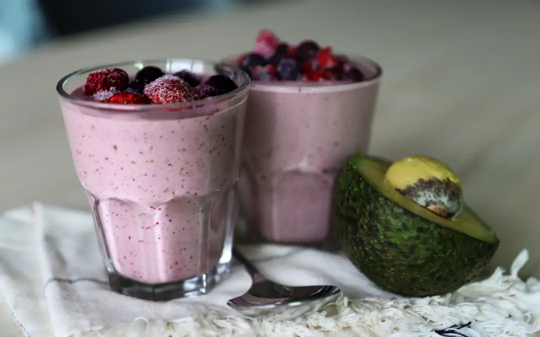 Peanut Butter & Berry Smoothie