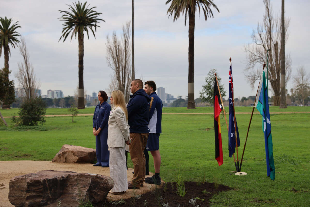 VIS opens permanent First Nations Yarning Circle at Lakeside Stadium ...