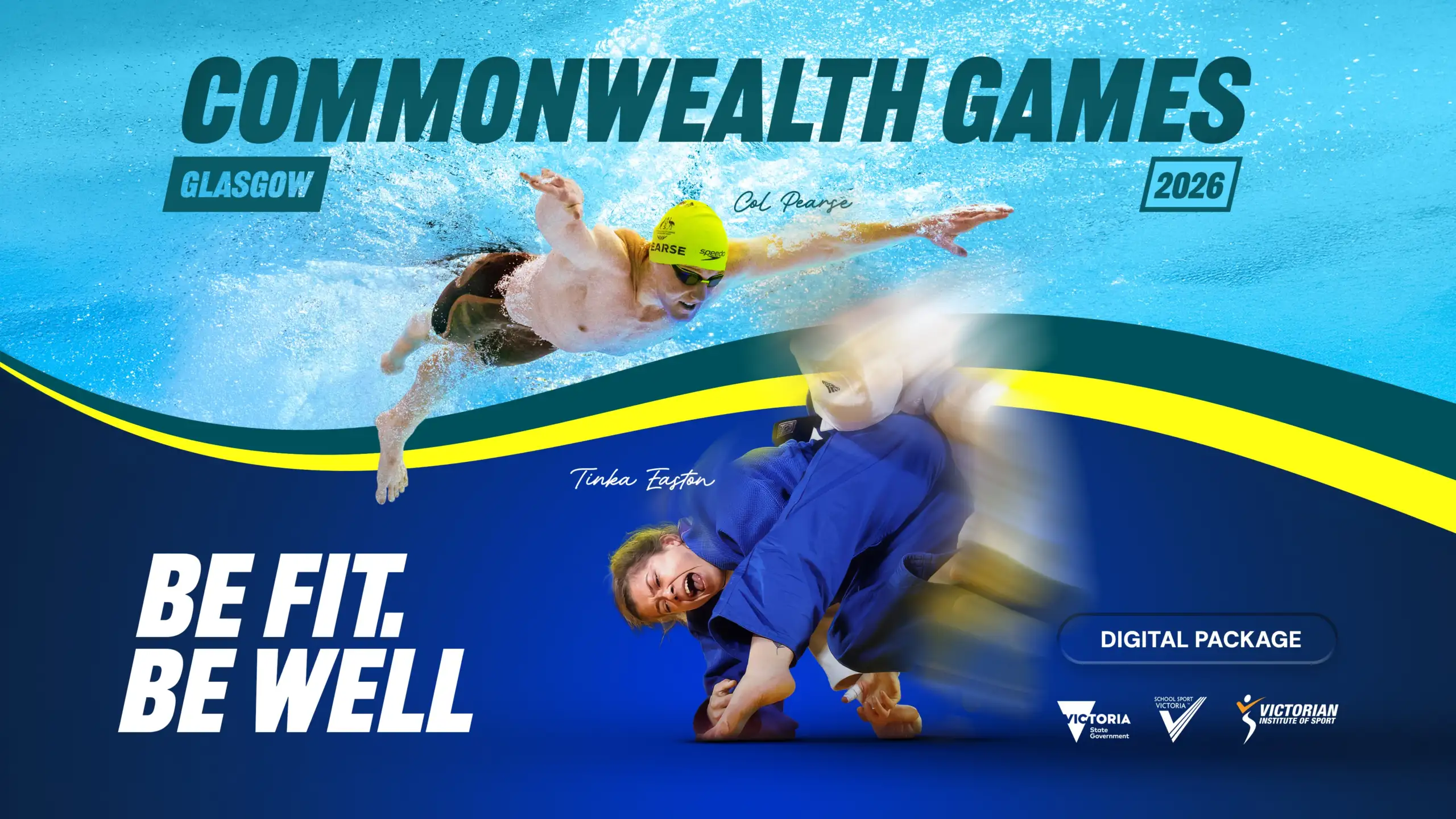 Glasgow 2026 Commonwealth Games_BeFit_BeWell_Digital_Package
