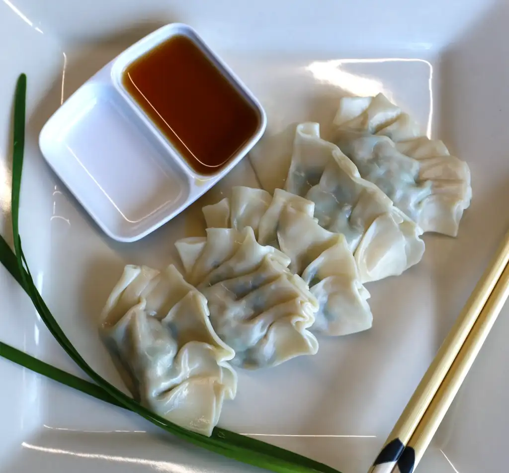 Elaine’s Pork & Chive Dumplings
