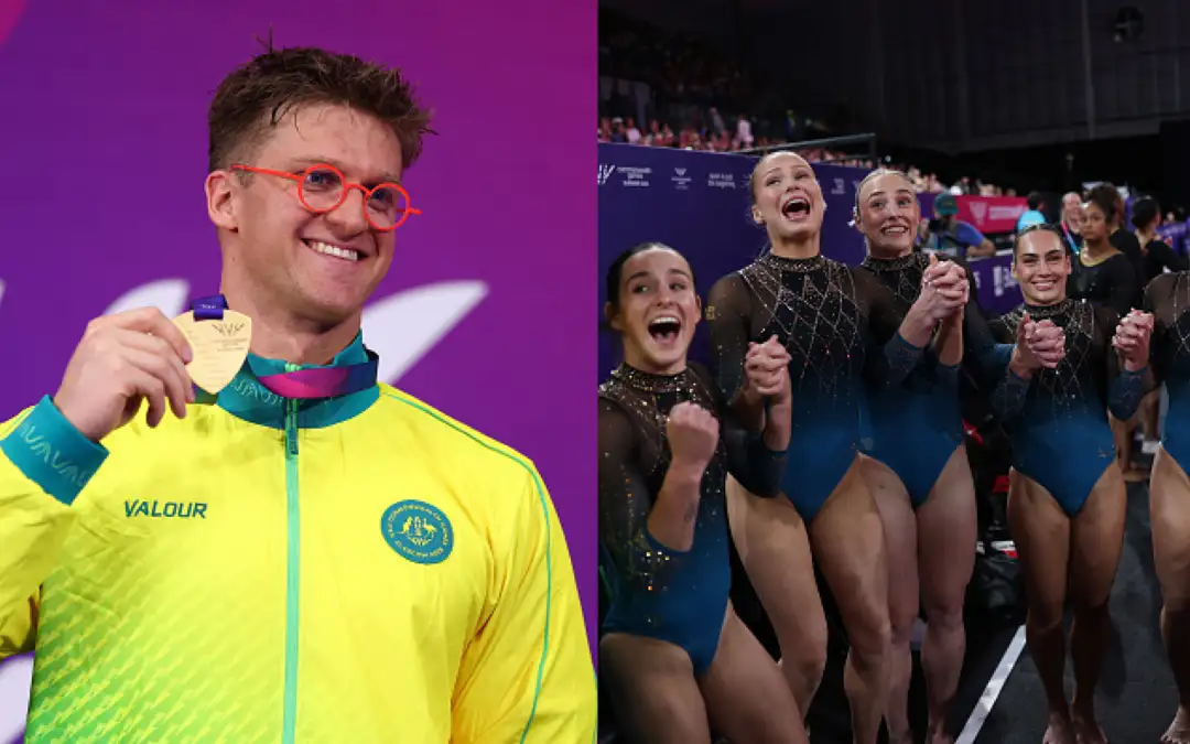 Gold rush on Day 2 as VIS-supported Gymnasts and Williamson shine